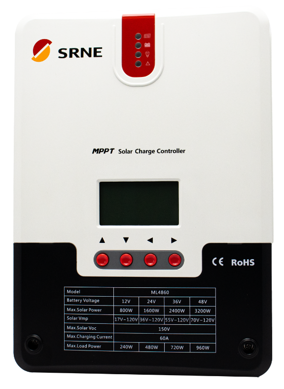 Controlador Solar MPPT 60A 150V SRNE