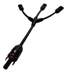 CONECTOR SOLAR MC4 TRIPLE 3 EN 1 R
